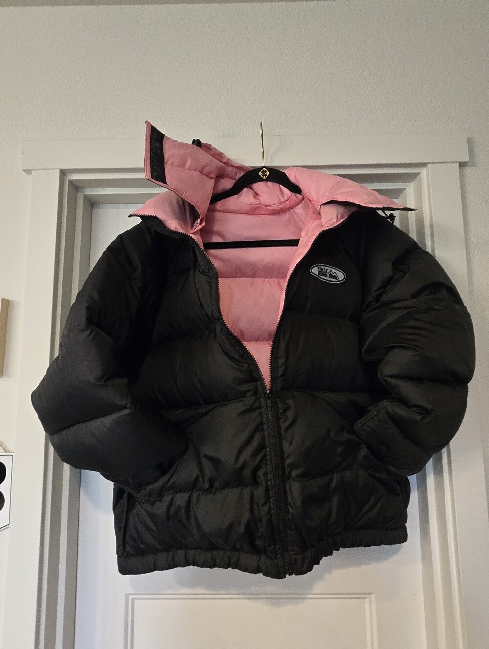 FIRST DOWN Reversible Puffer SKI Jacket. EXCELLENT CONDITION!